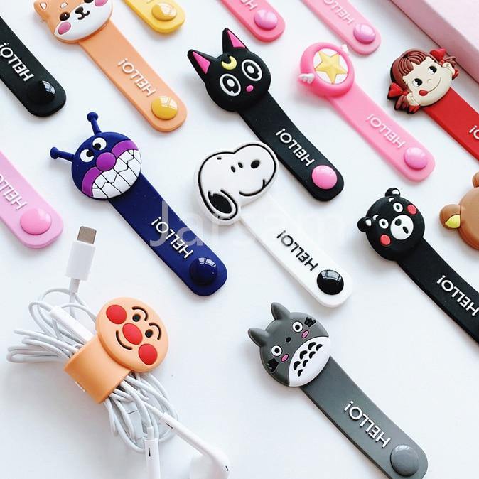 Cartoon Cable Protector Data Line Cord - Womenwares.com