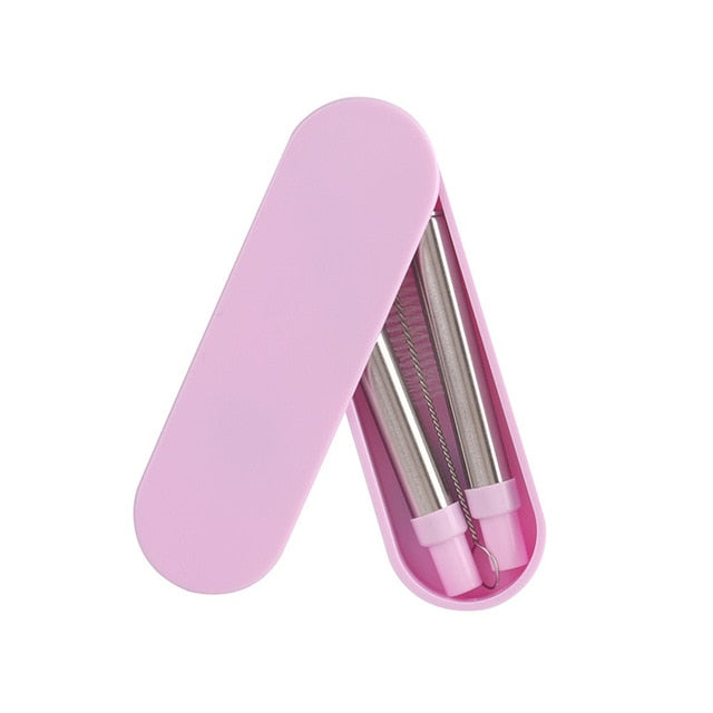 Portable Reusable Metal Straws - Womenwares.com