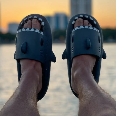 UNISEX SHARK SLIPPERS - Womenwares