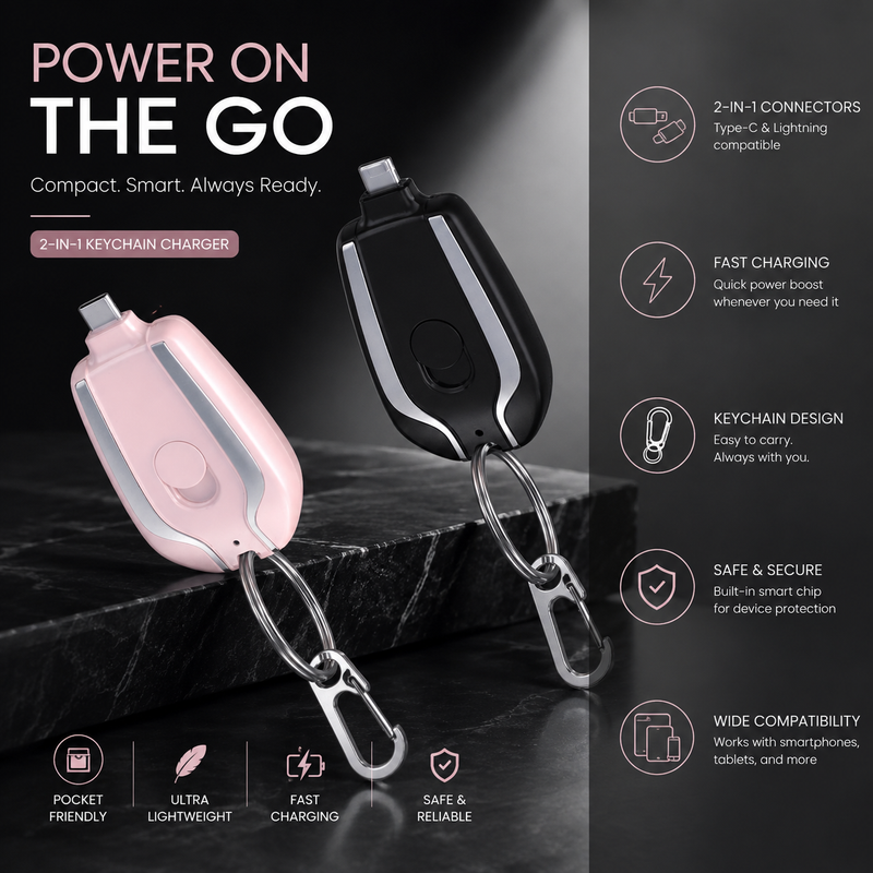 Keychain Power Bank