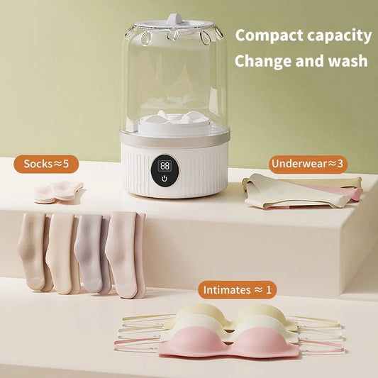 Portable Mini Travel Ultrasonic Washing Machine