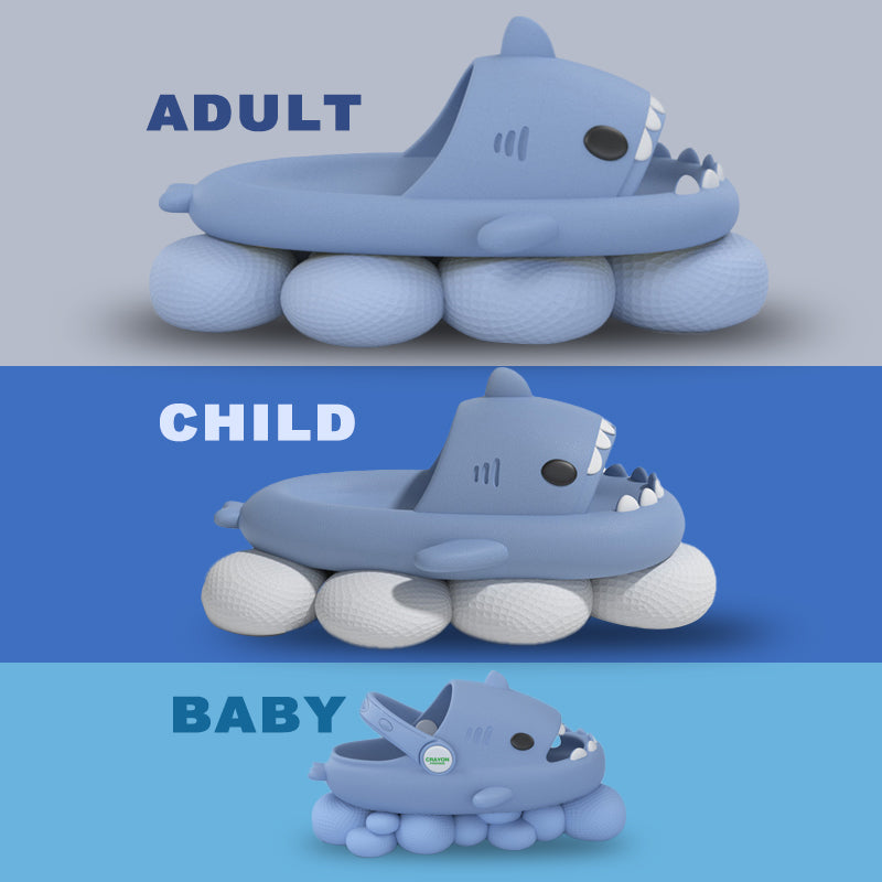 UNISEX SHARK SLIPPERS - Womenwares