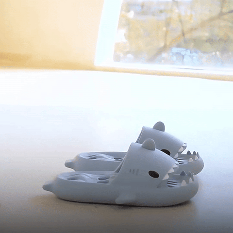 UNISEX SHARK SLIPPERS - Womenwares