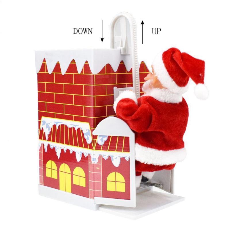 Santa Climbing Chimney Doll - Womenwares.com
