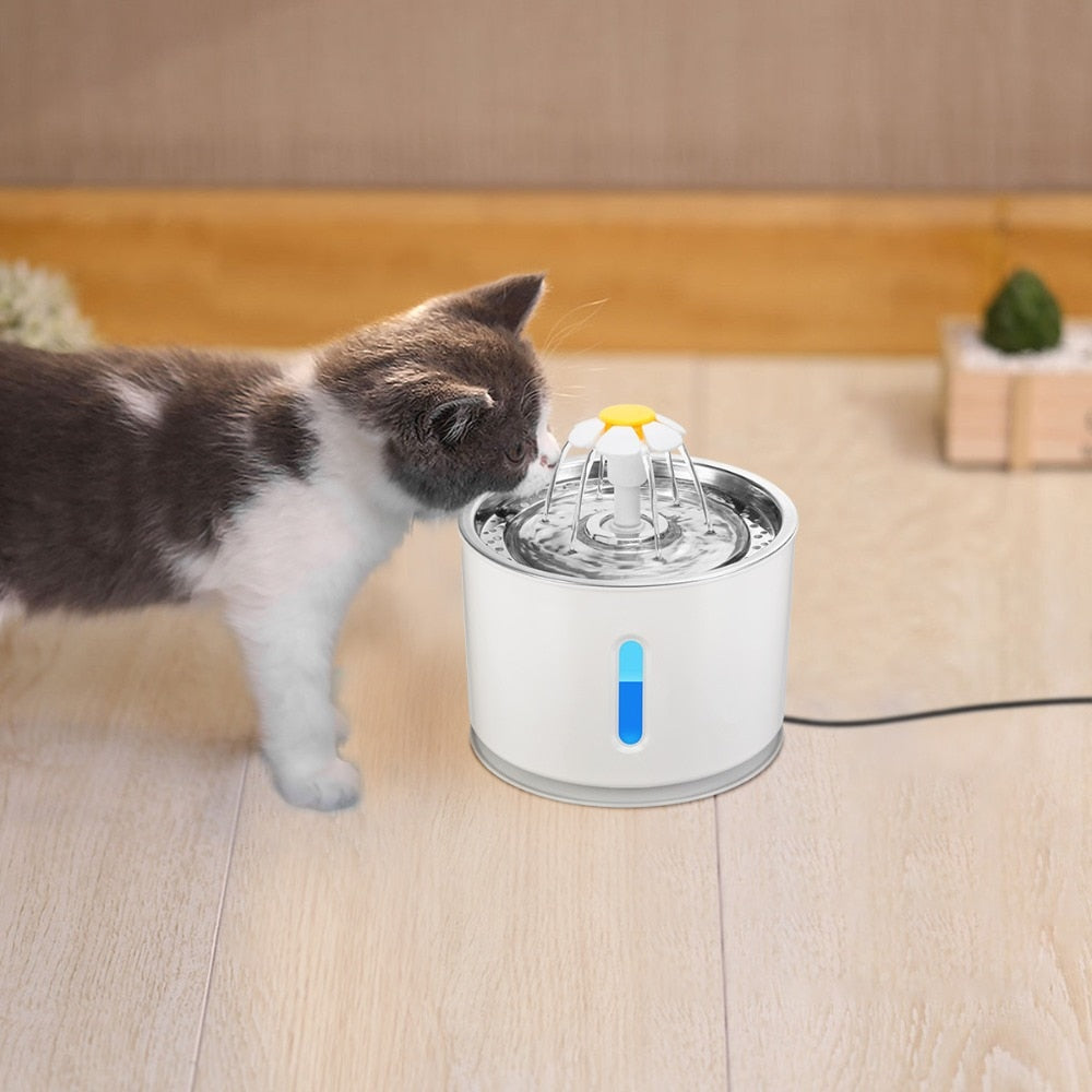Pet Drinking Fountain Dispenser - Womenwares.com