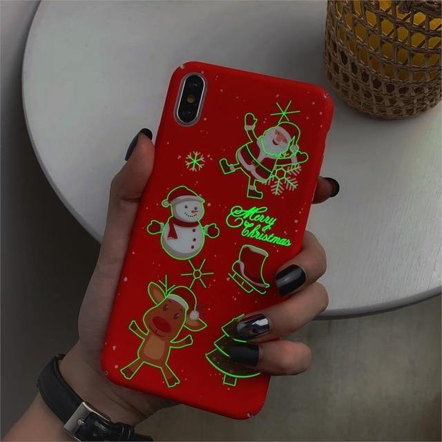 Christmas Luminous Phone Case - Womenwares.com