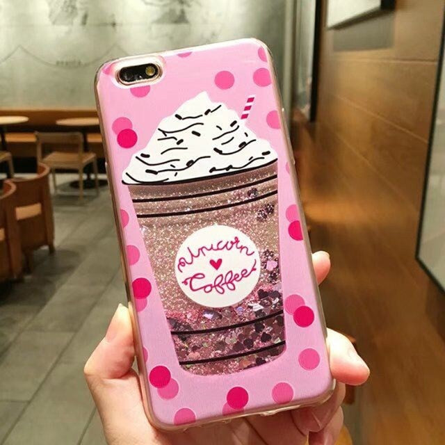 Love Heart Stars Glitter Stars Case For iPhone - Womenwares.com