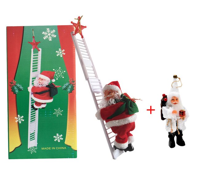 LADDER CLIMBING SANTA - Womenwares.com