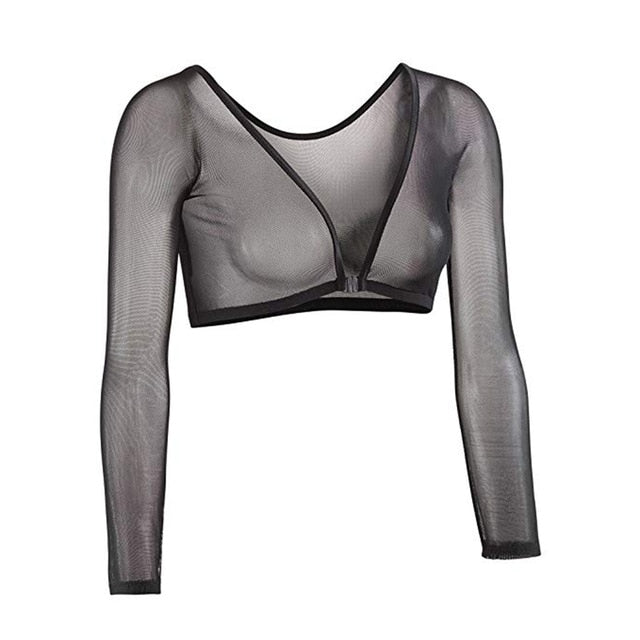 Slip-on Mesh Sleeves - Womenwares.com