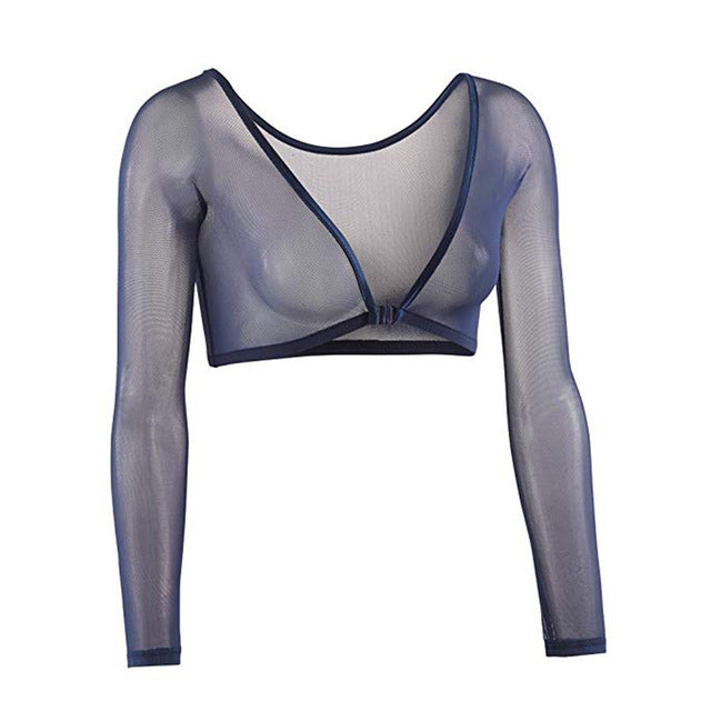 Slip-on Mesh Sleeves - Womenwares.com