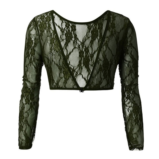 Slip-on Mesh Sleeves - Womenwares.com