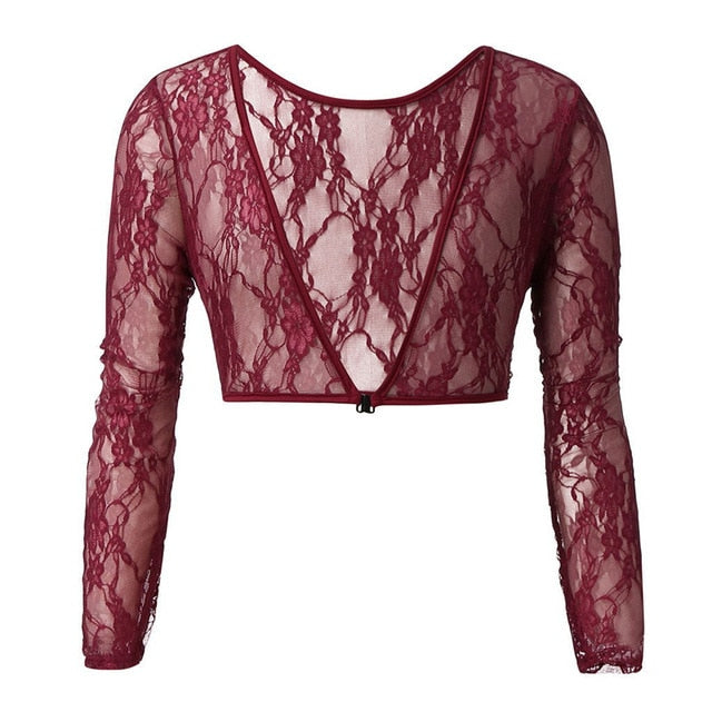 Slip-on Mesh Sleeves - Womenwares.com