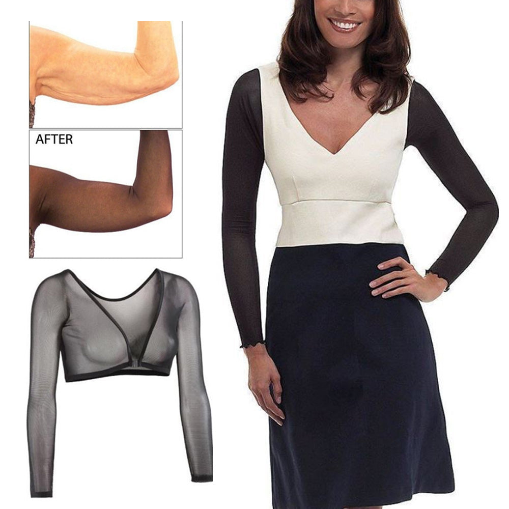 Slip-on Mesh Sleeves - Womenwares.com