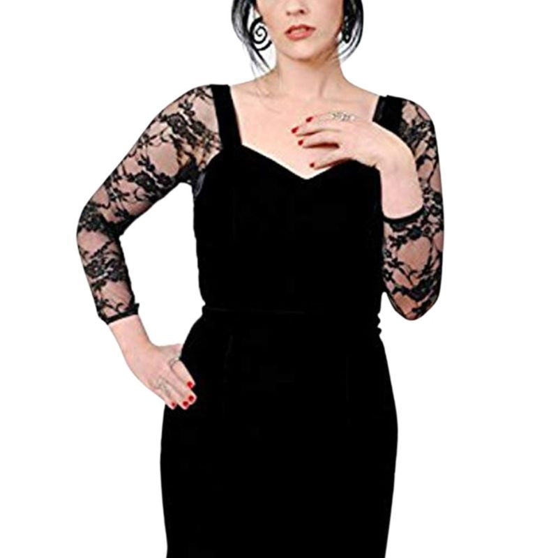 Slip-on Mesh Sleeves - Womenwares.com