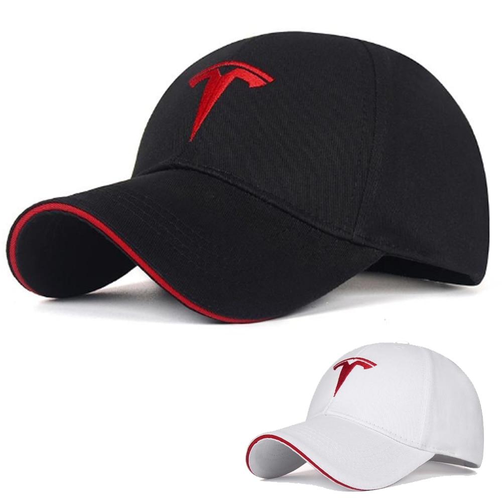 tesla 3d t logo hat