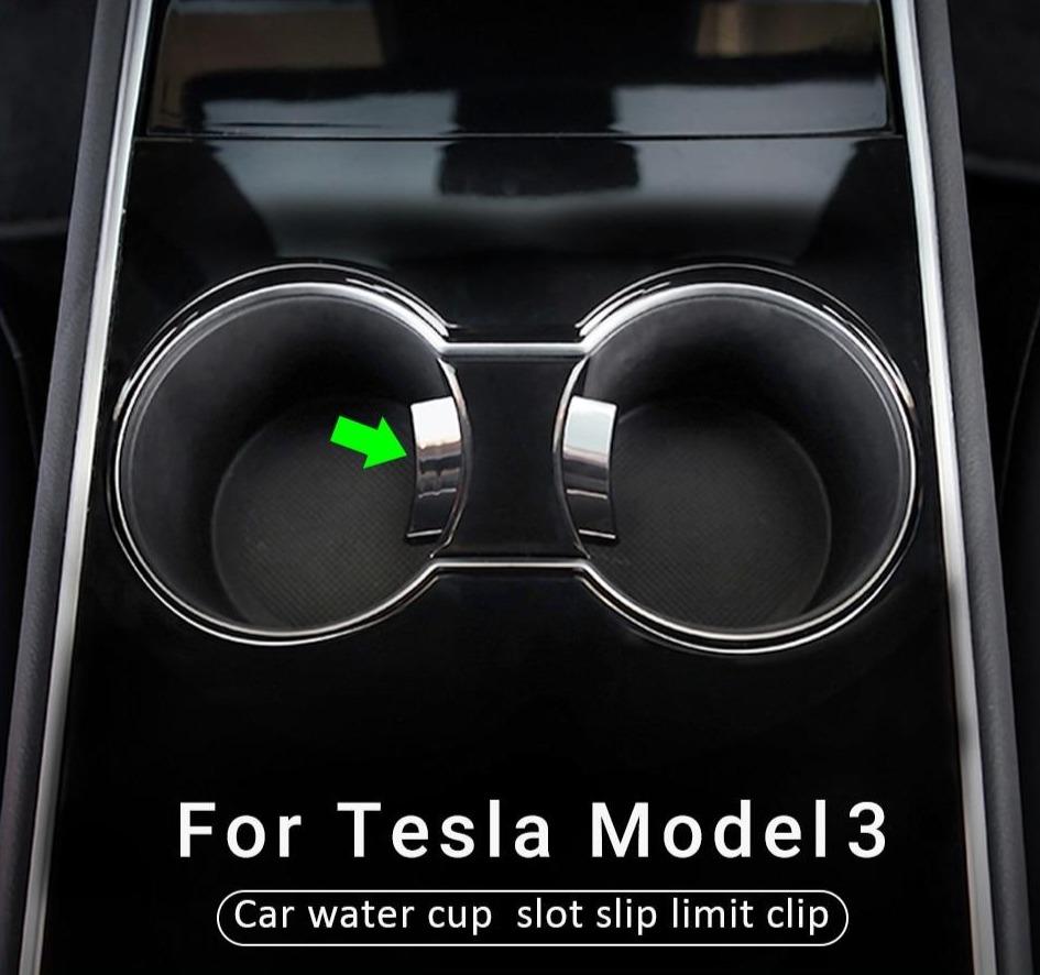 tesla model y cup holder