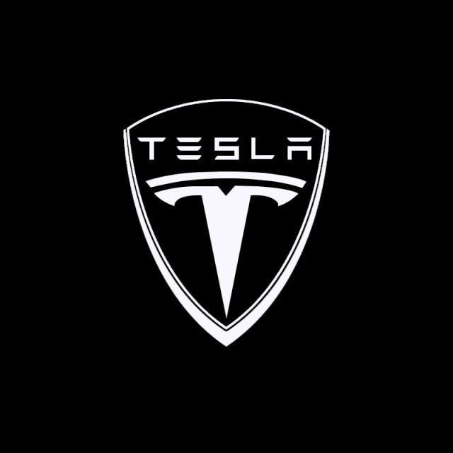custom puddle lights tesla