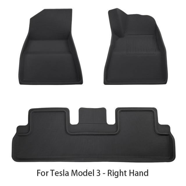 tesla model y floor mats 3d