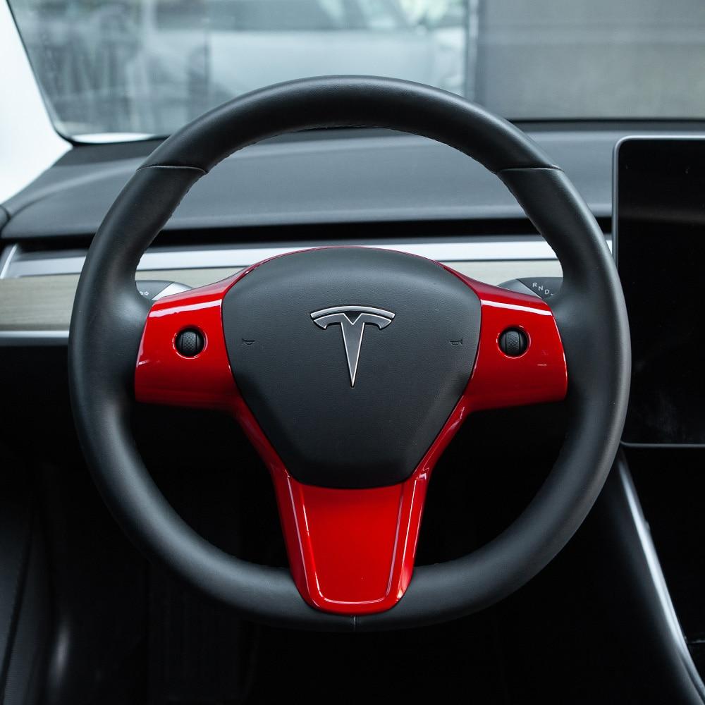 yoke steering wheel tesla model 3