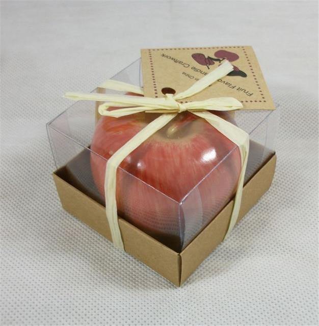 Apple Shaped Candle - Womenwares.com