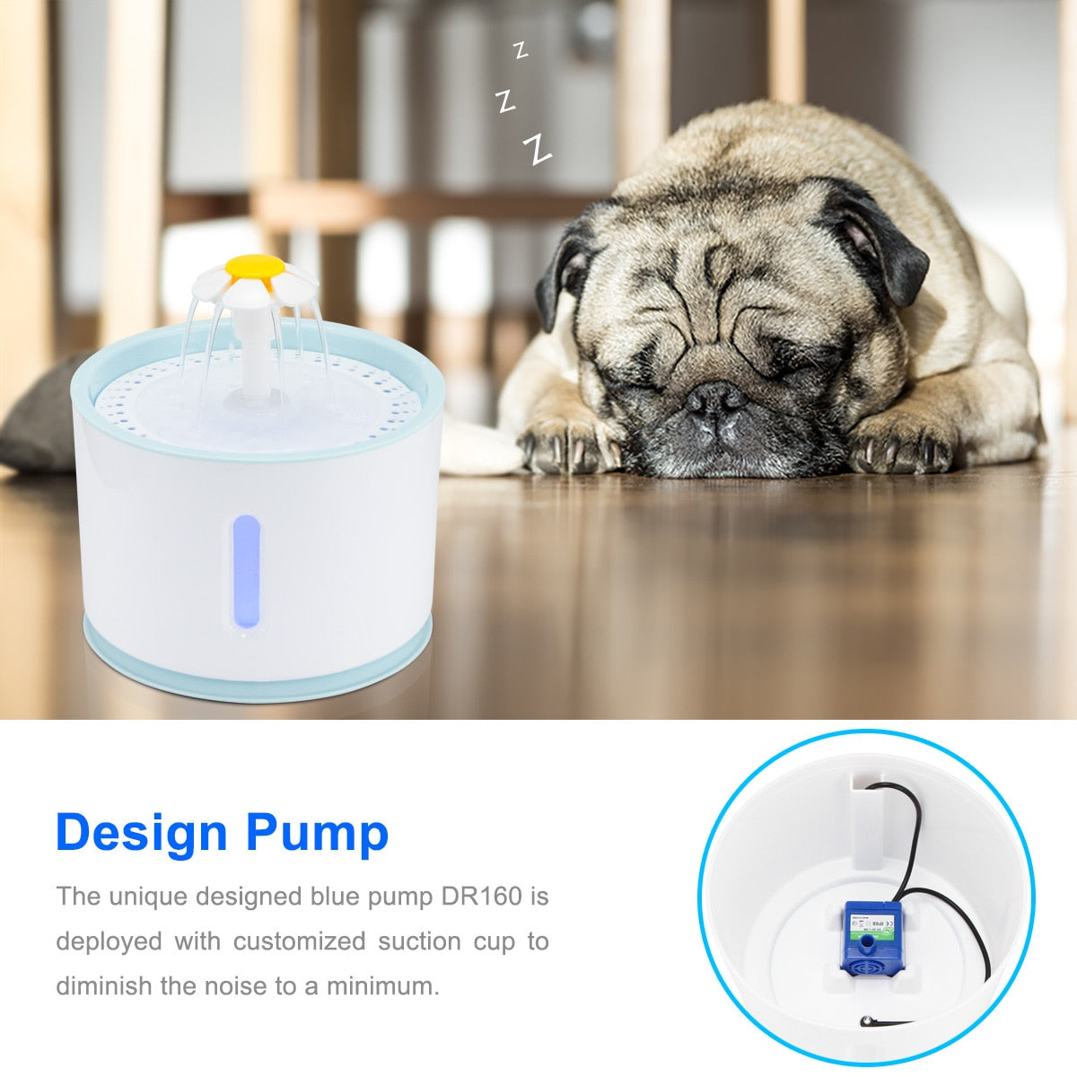 Pet Drinking Fountain Dispenser - Womenwares.com