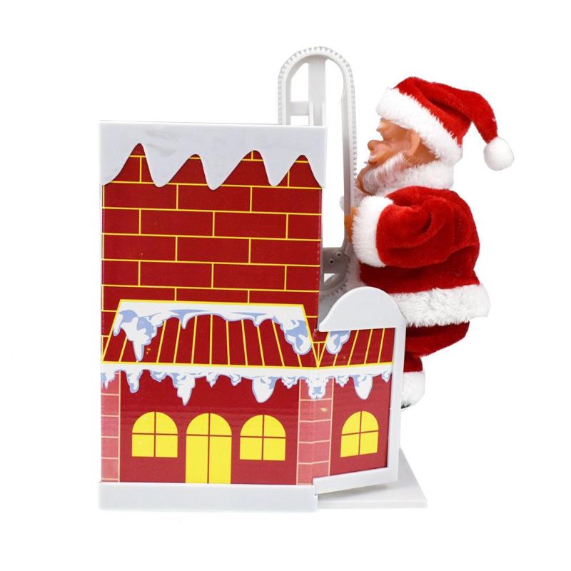 Santa Climbing Chimney Doll - Womenwares.com